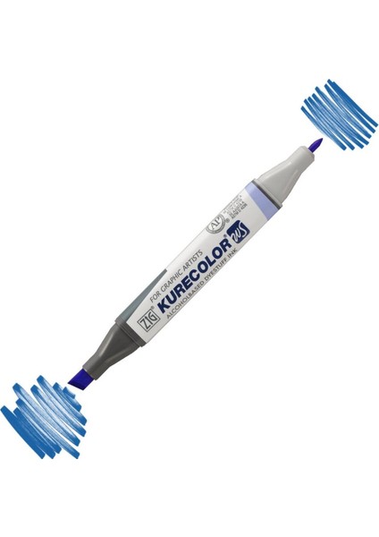 Kurecolor KC3000 Twin S Marker Kalem 364 Cornflower Blue