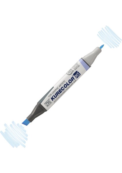Kurecolor KC3000 Twin S Marker Kalem 340 Haze Blue
