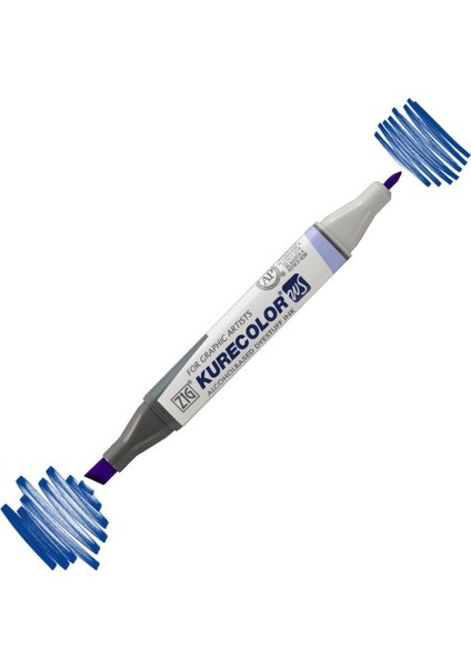Kurecolor KC3000 Twin S Marker Kalem 317 Blue