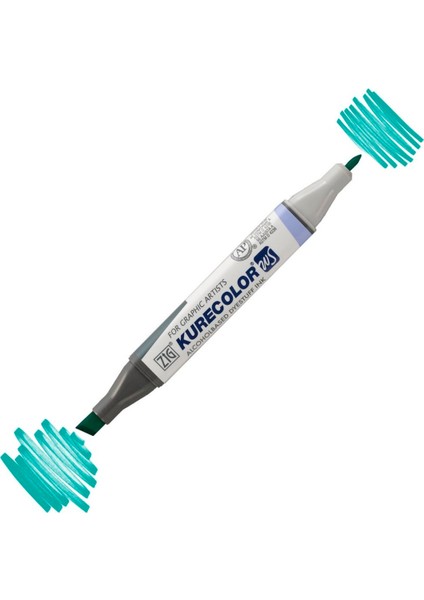 Kurecolor KC3000 Twin S Marker Kalem 534 Turquoise Green fiyatları