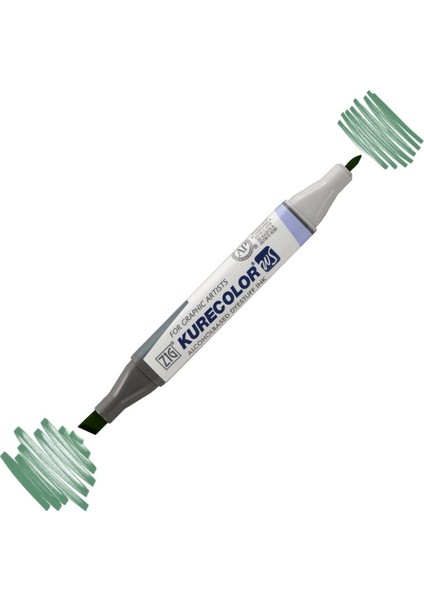 Kurecolor KC3000 Twin S Marker Kalem 567 Deep Green