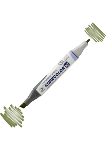 Kurecolor KC3000 Twin S Marker Kalem 542 Mid Green