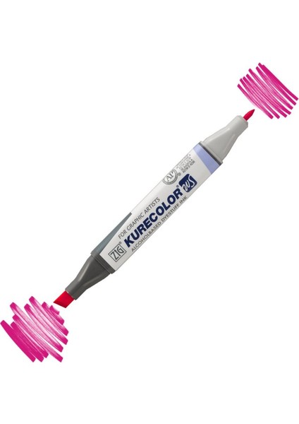 Kurecolor KC3000 Twin S Marker Kalem 225 Pink