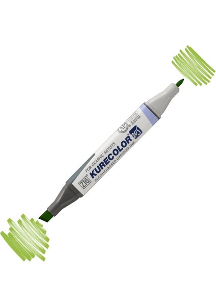 Kurecolor KC3000 Twin S Marker Kalem 504 Light Green