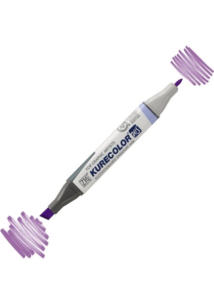 Kurecolor KC3000 Twin S Marker Kalem 634 Light Violet
