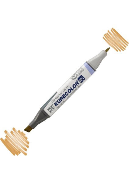 Kurecolor KC3000 Twin S Marker Kalem 736 Mustard
