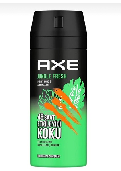 Deodorant Jungle Frash 48 Saat Etkileyici Koku