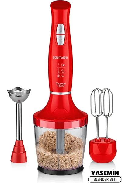 Gm-7240K 1000 Watt Yasemin Blender Seti