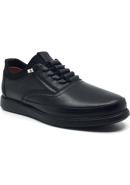 Deri Erkek Casual Süs Bağcıklı Ayakkabı 40-44