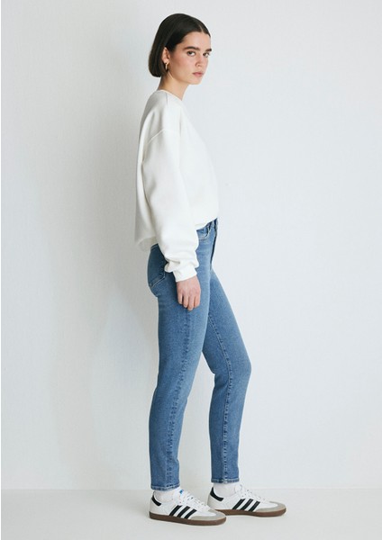 Star Gold Shape Indigo Mavisi Jean Pantolon 101077-86789 indirimleri
