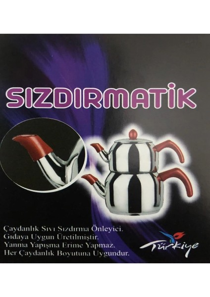 Çaydanlık Sızdırma Önleyici Aparat Çaydanlık SIZDIRMATIK4ADET