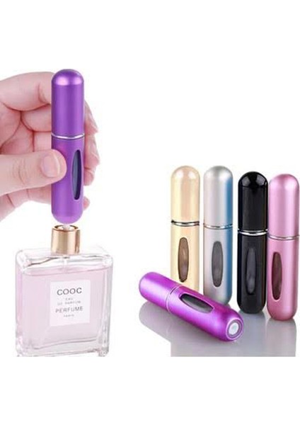 Doldurabilir Mini Cep Parfüm Şişesi 5ml