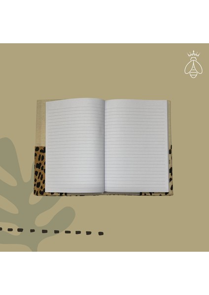 Aysena Kıdam Concept Store Akcs Leopar Defter - Yeşil Tüylü Kalem Hediye Seti