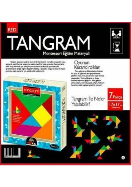 Toptan Bulurum Redka Renkli Tangram Oyunu