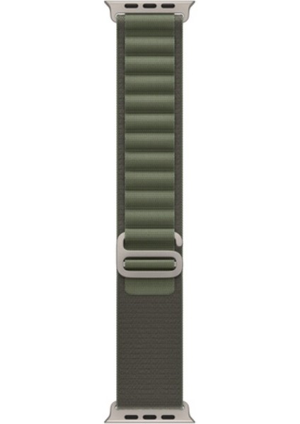 Apple Watch 42 mm / 44MM / 45MM/ 49 mm (Seriler /se/ultra ile Uyumlu) Alpine Bant Kordon Haki fiyatları