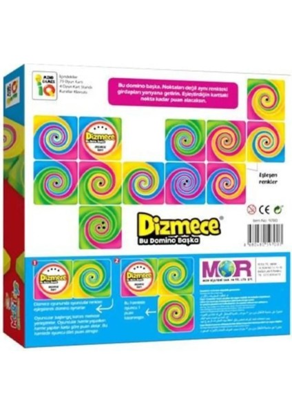 Mor Toys Dizmece Domino 9700