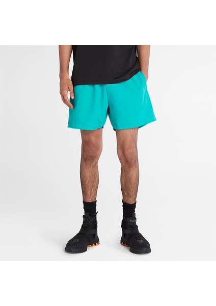 Logo Erkek Turkuaz Mayoşort & Mayo