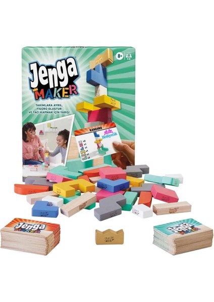 KTYRA52 Nessiworld Jenga Maker Denge Oyunu F4528