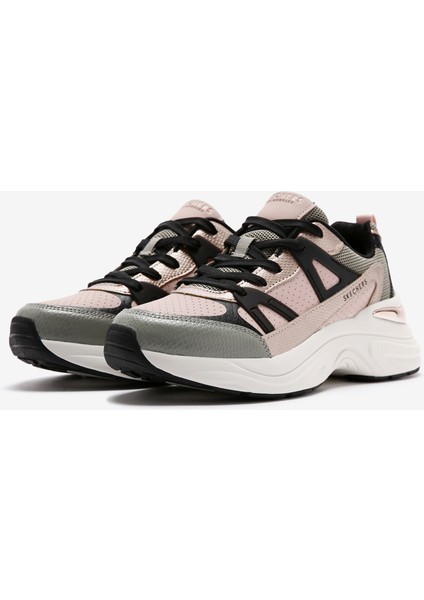 Hazel - Faye Kadın Haki Sneakers 177576 Olmt