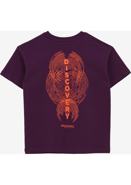 Baskılı Mor Erkek T-Shirt D4SB-TST3033 fiyatları