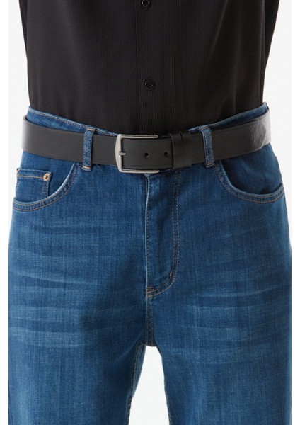 Spor Suni Deri Kemer