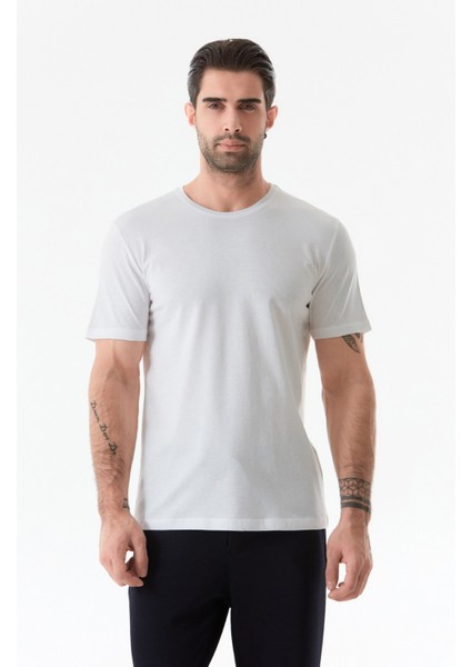 Basic Bisiklet Yaka Tişört