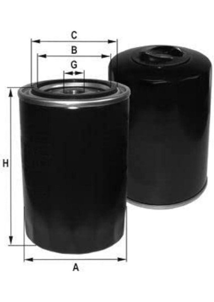 Yag Fıltresı Fıat Uno 01/95=> Tıpo 1.4-1.6 Ie (89-95) Panda Punto