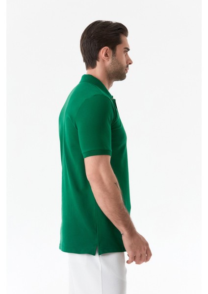 Basic Polo Yaka Düğmeli Tişört fırsatları