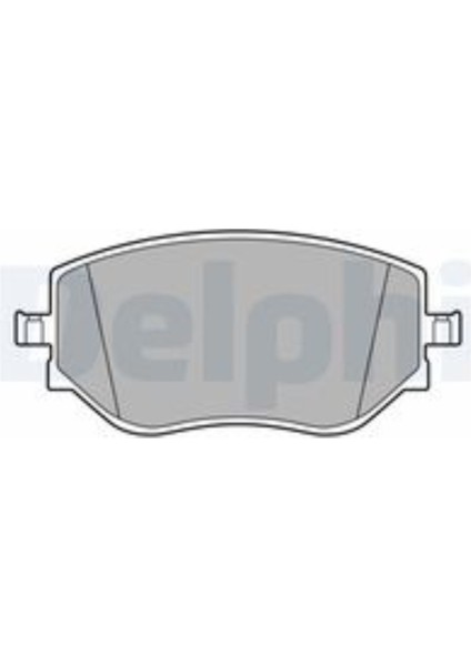 Fren Balatası On 258MM Renault Clıo V 1.0 1.5 Dcı 115 B7AD 06-19-