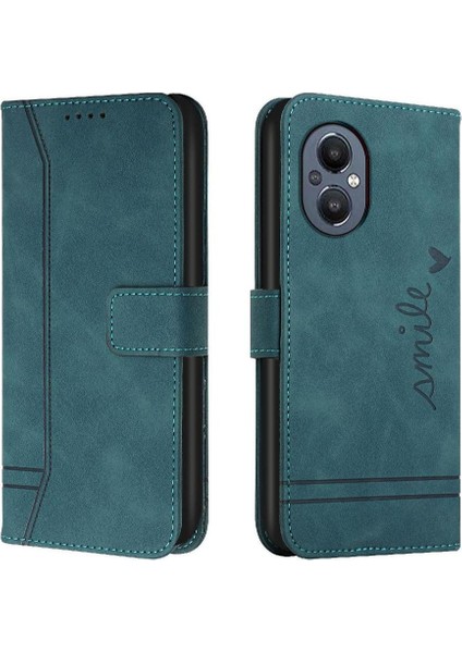 Oneplus Nord N20 5g Için Telefon Kılıfı El Kayışı Kart Yuvaları Kapak Flip Folio (Yurt Dışından)
