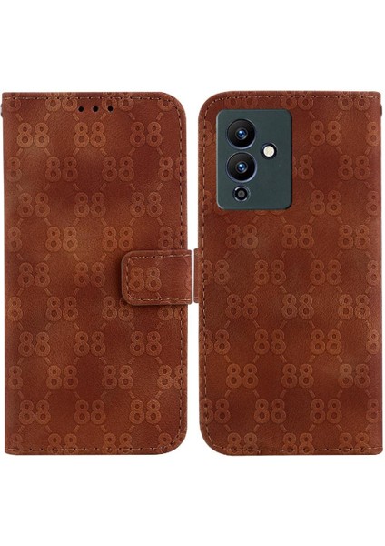 Infinix Not 12 Pro 5g Için Telefon Kılıfı Cüzdan Kapak Kart Tutucu Kickstand 8 (Yurt Dışından)
