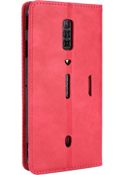 Zte Nubia Kırmızı Sihirli 6/6 Pro Cüzdan Pu Deri Manyetik Kapatma (Yurt Dışından) modelleri