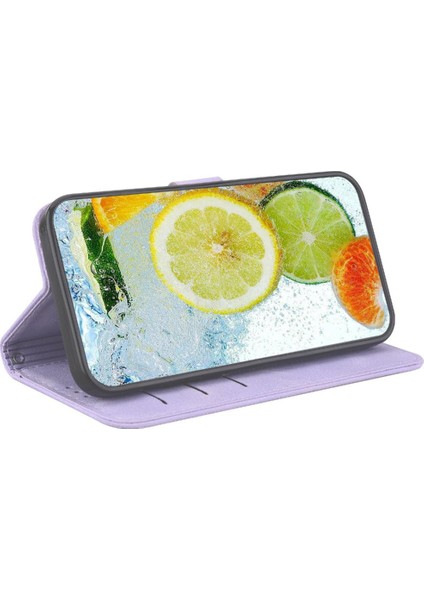 BDT Boutique Samsung Galaxy A25 5g Için Telefon Kılıfı Cüzdan Kapak Pu Deri Kickstand 8 (Yurt Dışından)