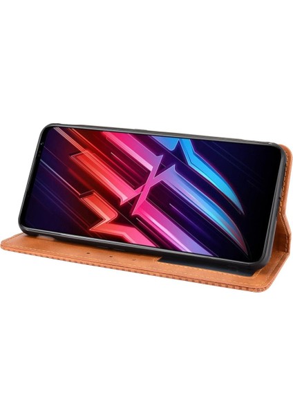 Zte Nubia Kırmızı Sihirli 6/6 Pro Cüzdan Pu Deri Manyetik Kapatma (Yurt Dışından) modelleri