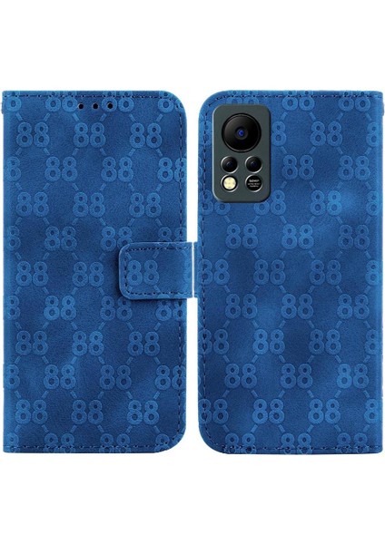 Infinix Sıcak 11S Nfc Kart Tutucu Cüzdan Kapak Için Telefon Kılıfı Çift 8 Pu (Yurt Dışından)