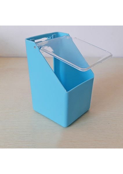 Mavi Stil Plastik Kuş Besleyici Anti Sıçrama Besleme Kase Kutusu Sıçrama Korumalı Kafes Papağan Güvercin Içecek Suyu Besleme Ekipmanları Kuşlar Malzemeleri (Yurt Dışından) fırsatları