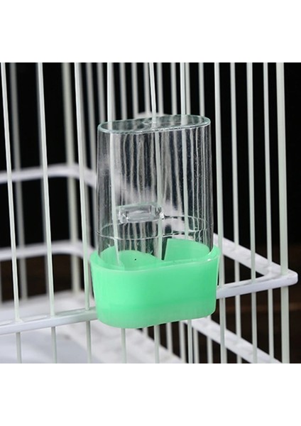 Yeşil Stil Yüksek Li Otomatik Tiryakisi Kuş Malzemeleri Besleyici Içme Bardağı Su Suluk Klip Pet Dispenser Şişe Kaseler Pet Papağan (Yurt Dışından)