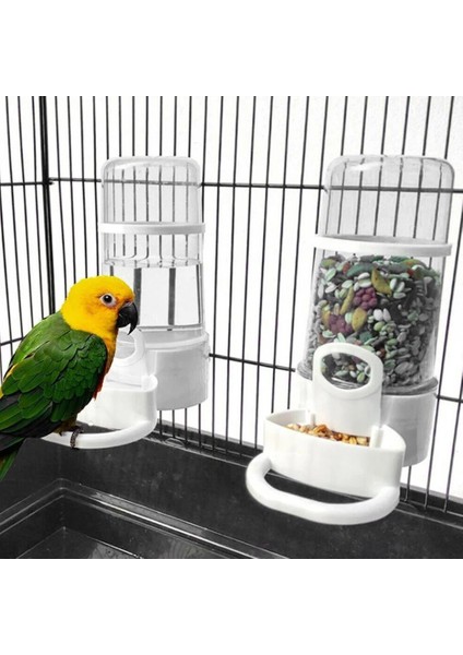 Siyah Stil Kuş Su Tiryakisi Besleyici Waterer Klip ile Pet Kuş Malzemeleri Dispenser Şişe Pet Papağan Kafesi Için Içme Fincan Kaseler (Yurt Dışından) fiyatları