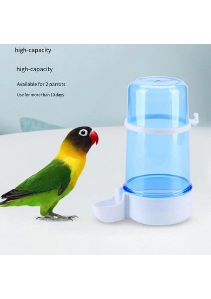 Siyah Stil Kuş Su Tiryakisi Besleyici Waterer Klip ile Pet Kuş Malzemeleri Dispenser Şişe Pet Papağan Kafesi Için Içme Fincan Kaseler (Yurt Dışından) indirimleri