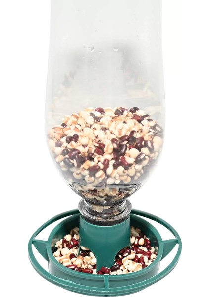 Stilb Siyah Stil 3 Adet Bonus 1 Açık Soda Kuş Besleyici Otomatik Asılı Plastik Besleme Kasesi Papağan Güvercin Pet Kapalı Besleme Malzemeleri Şişe Ağız Yerleştirme (Yurt Dışından) fırsatları