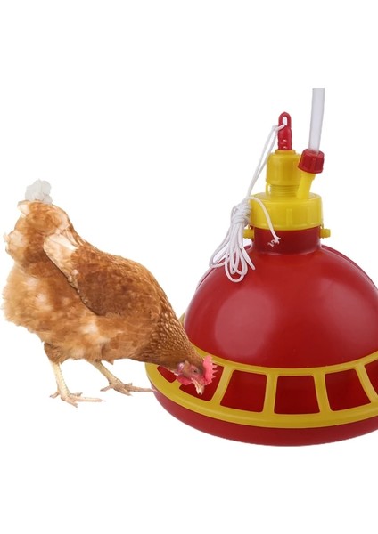 Kırmızı Stil Yuvarlak Tavuk Içme Çeşmesi Cihazı Asılı Bardak Suluk Kase Pet Kümes Hayvanları Su Tiryakisi Ev Evcil Hayvan Besleme Gereçleri (Yurt Dışından) fiyatları
