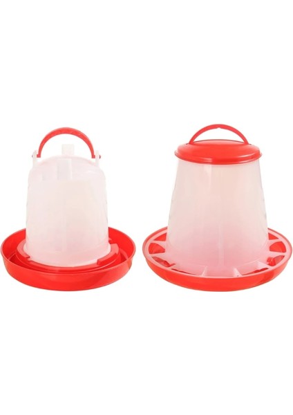 8-L Tarzı Tavuk Kümes Hayvanları V-Şekilli Giriş Yem Kovası Dış Mekan Pratik Kuş Besleyici Suluk Plastik Tohum ve Dağıtıcı N Dropship (Yurt Dışından) fiyatları