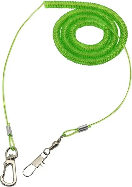 Yeşil Stil Streç Uzunluğu 3m Kuş Uçan Halat Papağan Papağanları Starling Kuş Pet Tasma Kitleri Anti-Bite Açık Uçan Eğitim Halatı Kuş Sinek Hattı (Yurt Dışından)