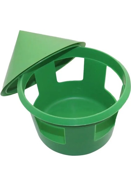 Güvercin Besleyici Ev Tasarımı Kapak Besleme Gıda Dispenseri Kum Kutusu Çok Fonksiyonlu Pet Kuşlar Papağan Konteyner Plastik Dustptoof (Yurt Dışından)