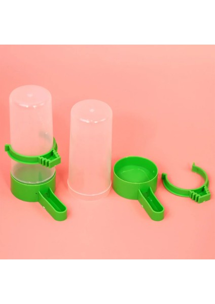 Yeşil Stil Kuş Su Tiryakisi Besleyici Waterer Klip ile Pet Papağan Malzemeleri Dispenser Şişe Pet Papağan Kafesi Için Içme Kupası Kaseler (Yurt Dışından) modelleri