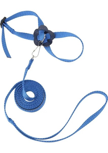 Mavi Stil Papağan Kuş Tasma Anti-Isırık Uçan Eğitim Ipi Papağan Kuş Evcil Hayvan Tasma Kitleri Ultralight Koşum Tasma Yumuşak Evcil Hayvan Eğitim Ipi (Yurt Dışından)