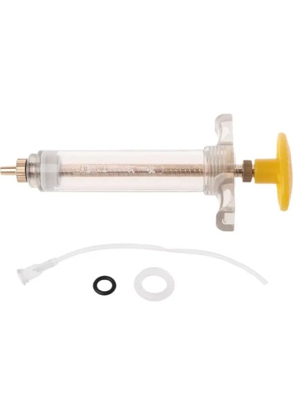 10ML Tarzı Papağan Civciv Besleyici Bakır Kafa Şırınga Hortumu Kuşlar Besleme Enjektör Malzemeleri (Yurt Dışından)