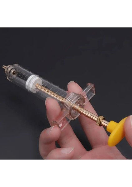 10ML Tarzı Papağan Civciv Besleyici Bakır Kafa Şırınga Hortumu Kuşlar Besleme Enjektör Malzemeleri (Yurt Dışından) fırsatları