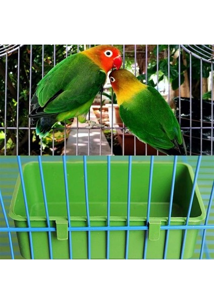 Kuş Yemi Besleme Tabağı Su Tohumu Besleyici Kase Bardakları Banyo Kafesi Kum Bardağı Papağan Muhabbet Kuşu Parakeet Papağanı Conure Için Besleme (Yurt Dışından) modelleri