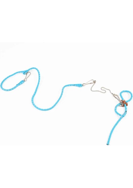 Mavi Stil Ayarlanabilir Papağan Kuş Koşum Tasma Isırma Önleyici Eğitim Halatı Açık Uçan Koşum Tasma Hamster Kaplumbağa Kertenkele Çekiş Halatı (Yurt Dışından) fırsatları